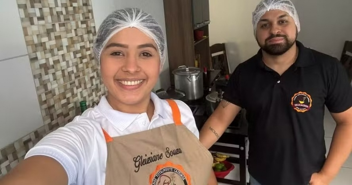 Casal baiano transforma cozinha de casa em delivery de caldos e alcança R$ 100 mil em faturamento